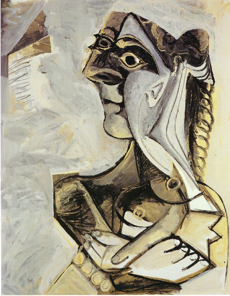 Picasso Woman with braid 1971